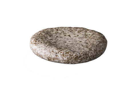 Assiette Pillow grise Rock 15,8 x 3,2 cm