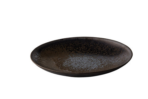 Assiette creuse bronze Rock 25,3 cm