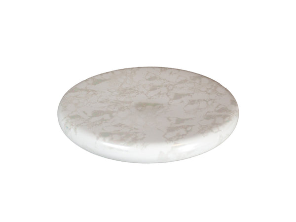 Pearl tower assiette bas blanc