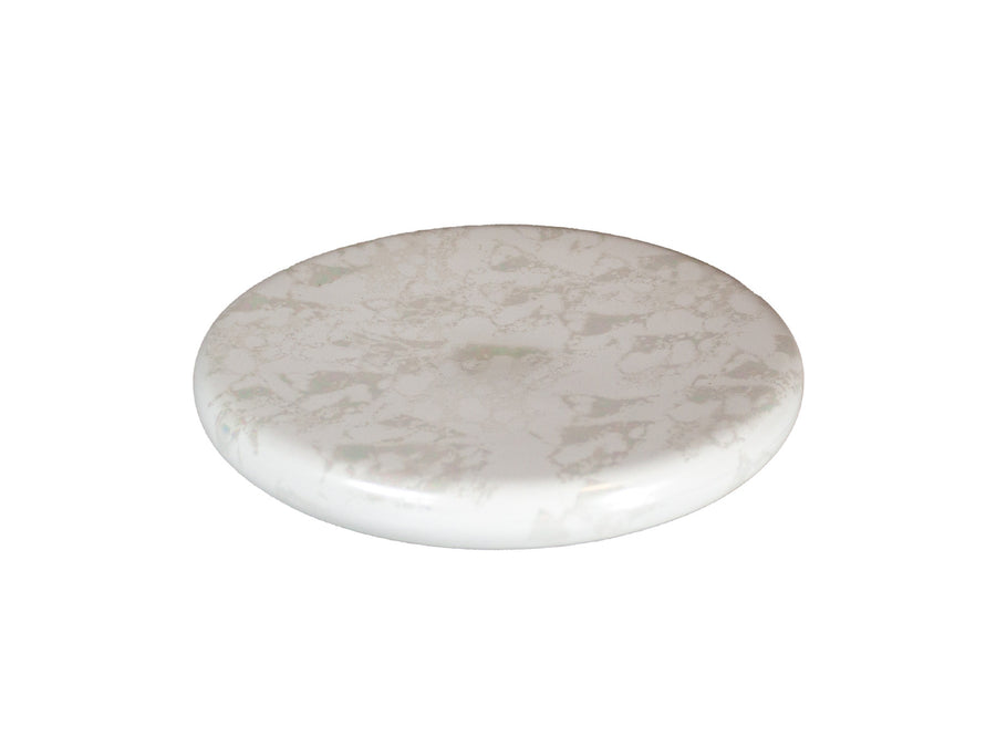 Pearl tower assiette bas blanc
