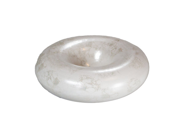 Pearl presentation donut blanc