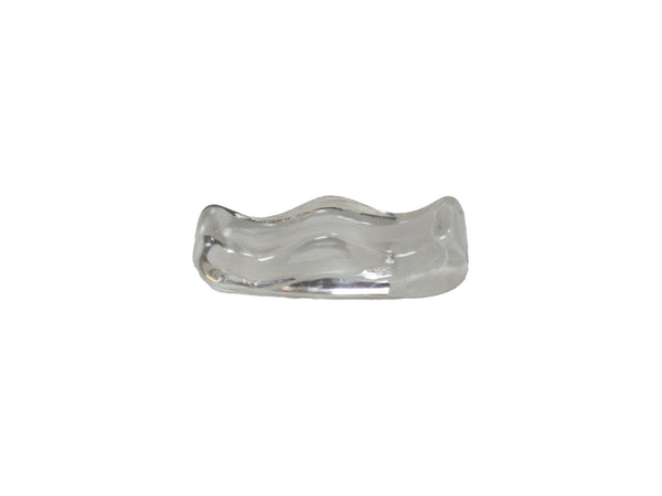 Cutlery support verre blanc tourbillon 6 x 2.5 x 1.5 cm