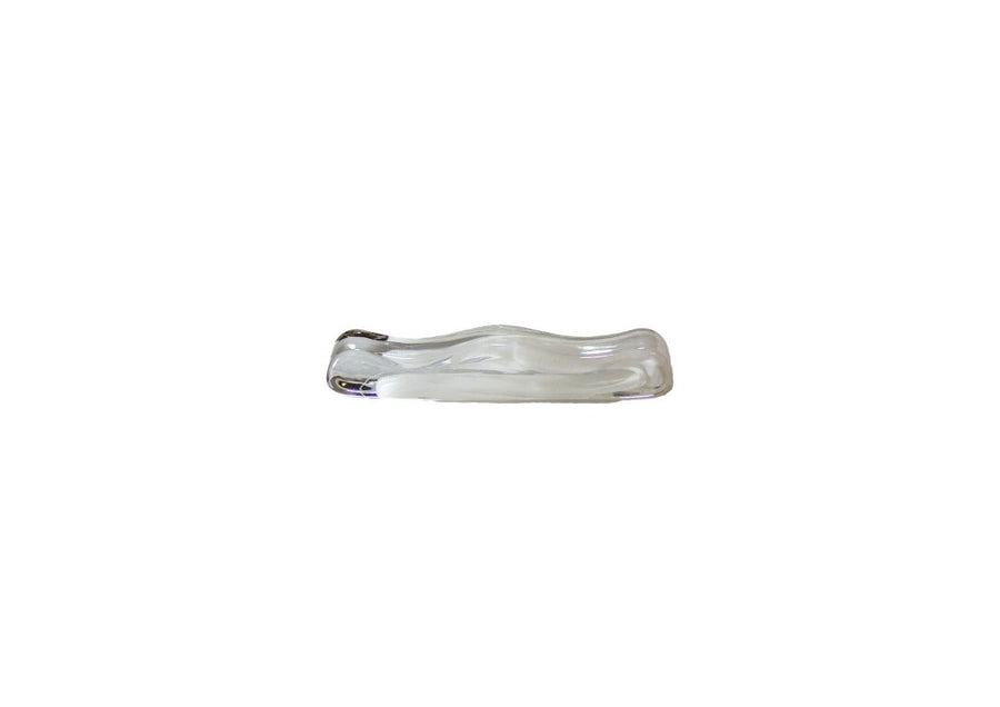 Cutlery support verre blanc tourbillon 10.5 x 2.5 x 1.5 cm