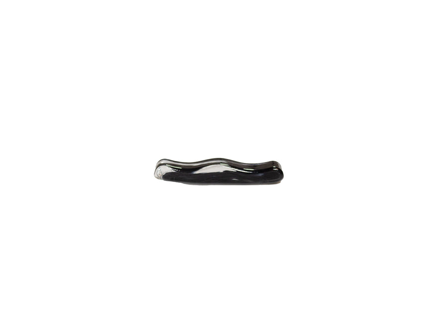 Cutlery support verre noir tourbillon 10.5 x 2.5 x 1.5 cm