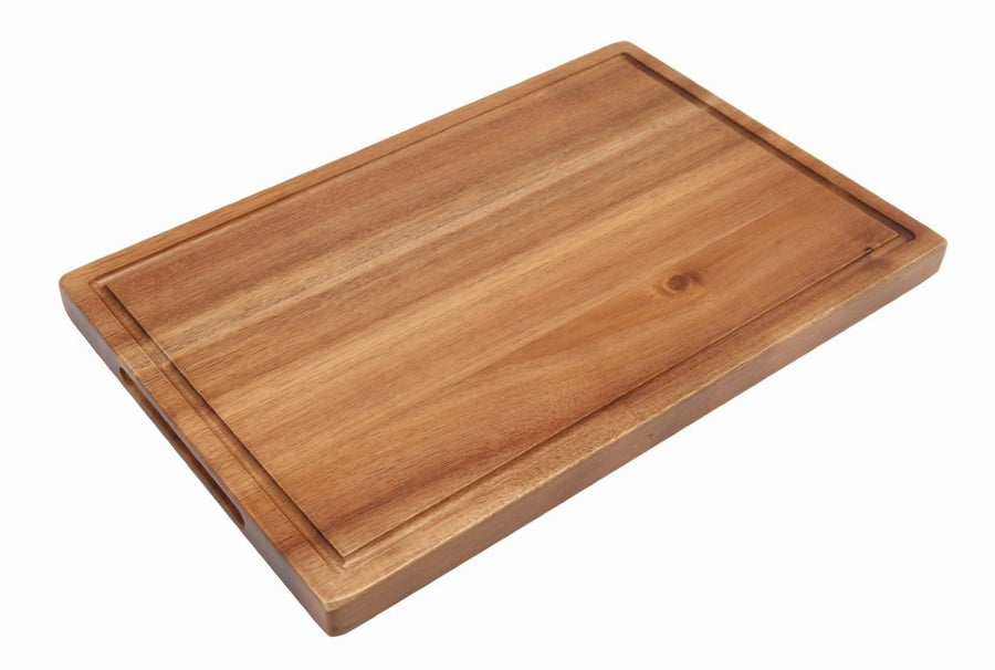 Acacia bois service planche 34 x 22 x 2 cm